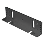 Seco-Larm Black L-Bracket for 600-lb Series Electromagnetic Locks