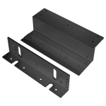 Seco-Larm Black Z-Bracket for 1,200-lb Series Electromagnetic Locks