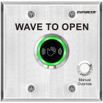Seco-Larm Outdoor Double-Gang Wave-to-Open Sensor with Manual Override