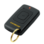 Seco-Larm 1-Button, 1-Channel CODEBUMP™ RF Transmitter, Pendant, 315MHz