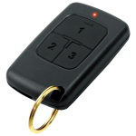 Seco-Larm 3-Button, 7-Channel RF Transmitter, Pendant, 433.92MHz