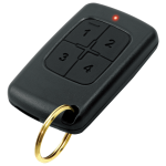 Seco-Larm 4-Button, 15-Channel RF Transmitter Pendant, 433.92MHz