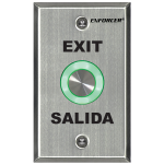 Seco-Larm Outdoor Piezoelectric Request-to-Exit Pushbutton – Single-gang
