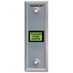 Seco-Larm Illuminated RTE Plate with Built-in Timer – Slimline