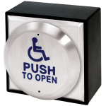 Seco-Larm 4.5″ Round Push Plate