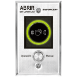Seco-Larm Wave-To-Open Sensor with Manual Override Button – Spanish