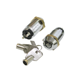 Seco-Larm Tubular Keylock Switch, Shunt ON/OFF, 2 Terminals, SPST, #1307