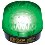 Seco-Larm Xenon Tube Strobe Light – Green, 6~12VDC, UL Listed