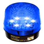Seco-Larm Blue LED Strobe Light, 6 LEDs, Flash only, 9~15 VDC